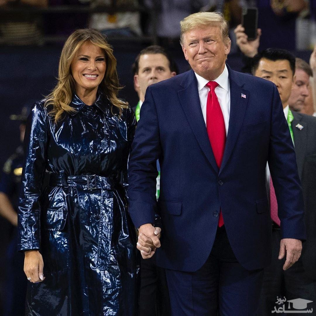 ملانیا به طرز عجیبی روی ترامپ نفوذ دارد!