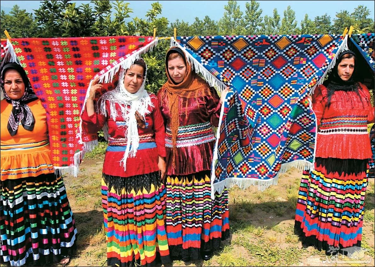 معرفی لباس محلی زنان و مردان گیلانی