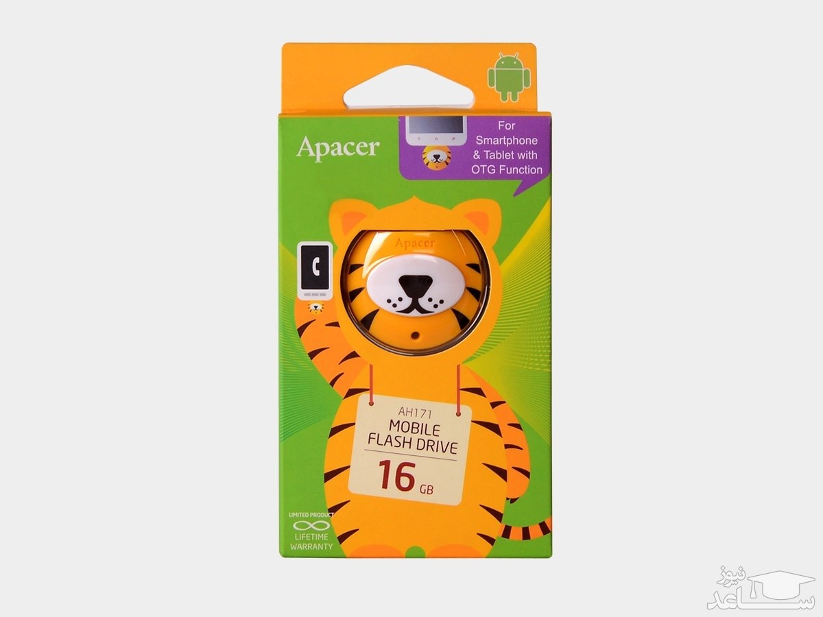 بسته بندی فلش مموری اپیسر مدل AH171