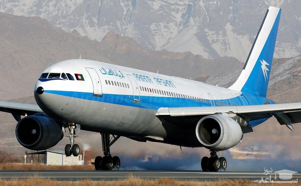 سقوط هواپیمای مسافری در غزنی افغانستان