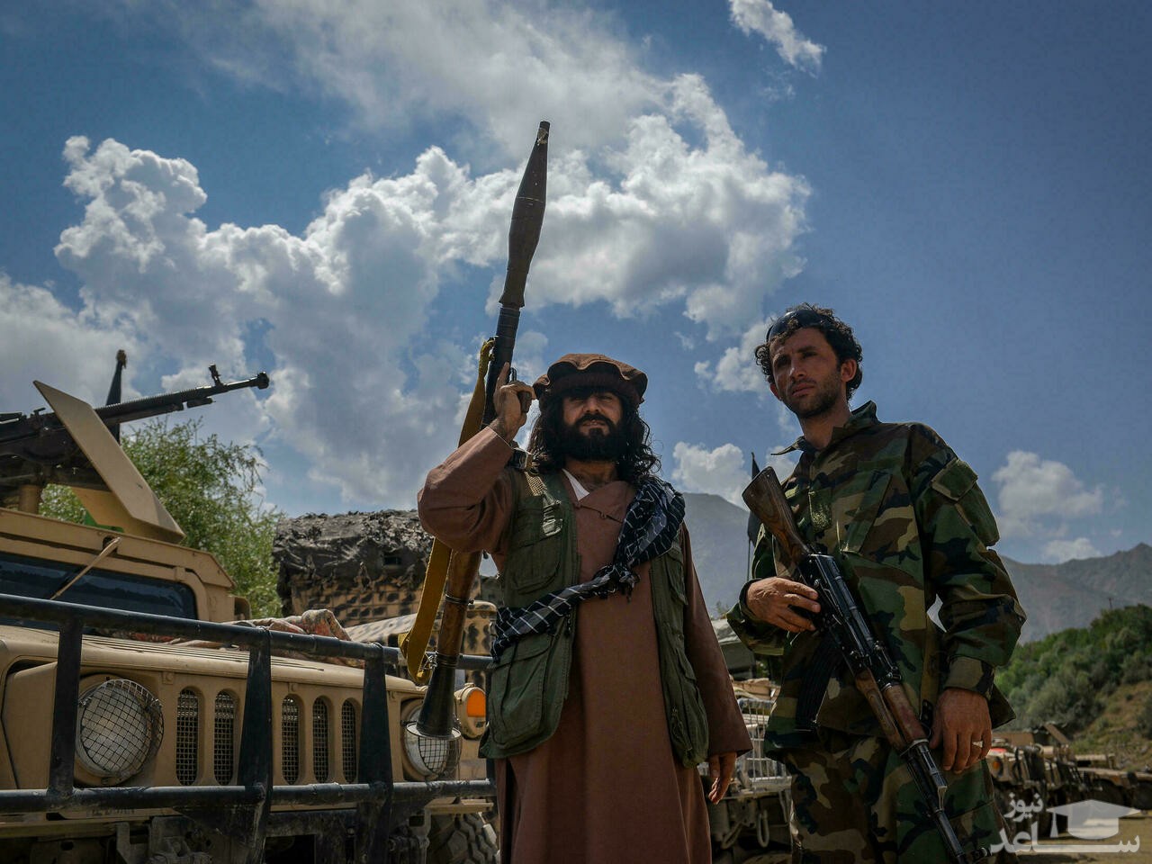 موشک از بیخ گوش یکی از اعضای طالبان گذشت