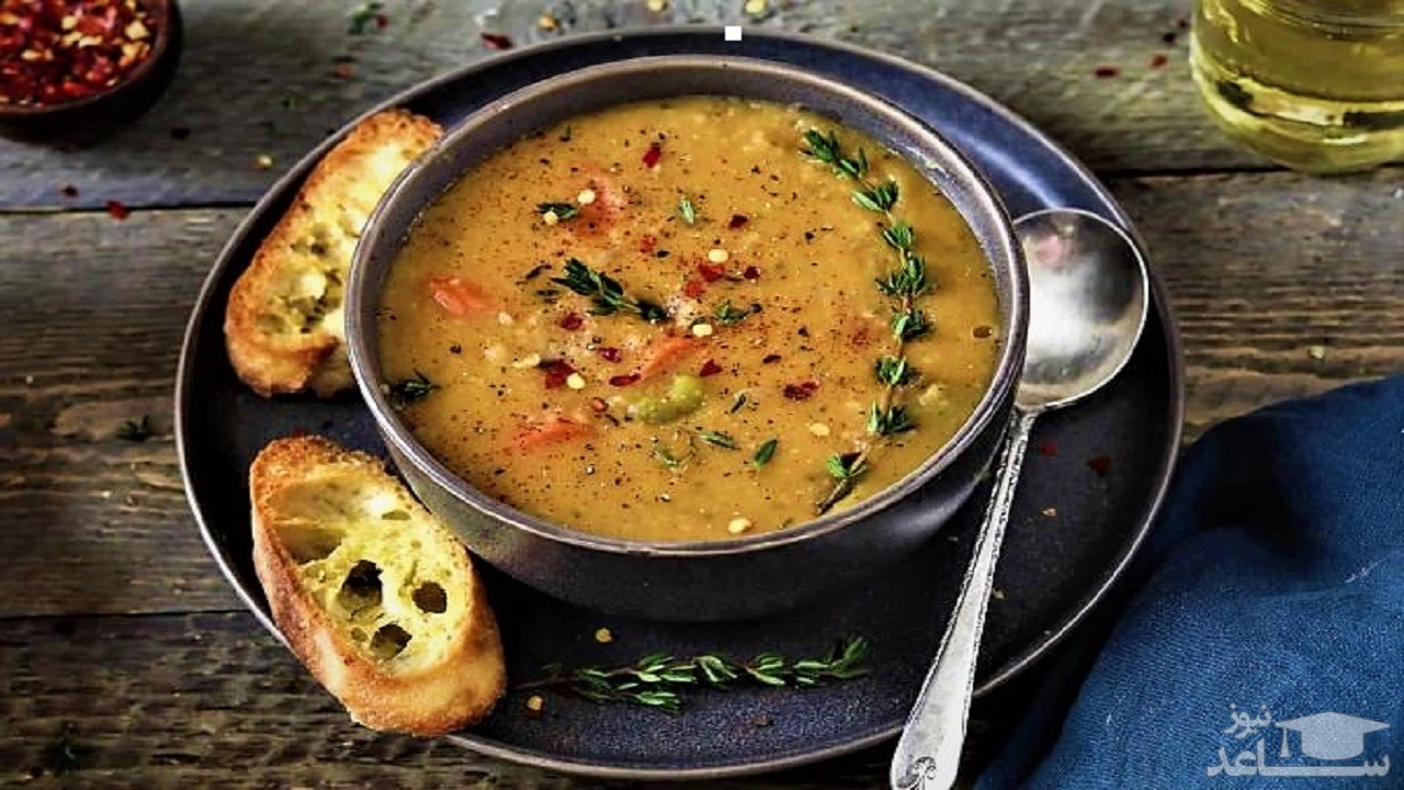 روش تهیه سوپ نخود مدیترانه ای