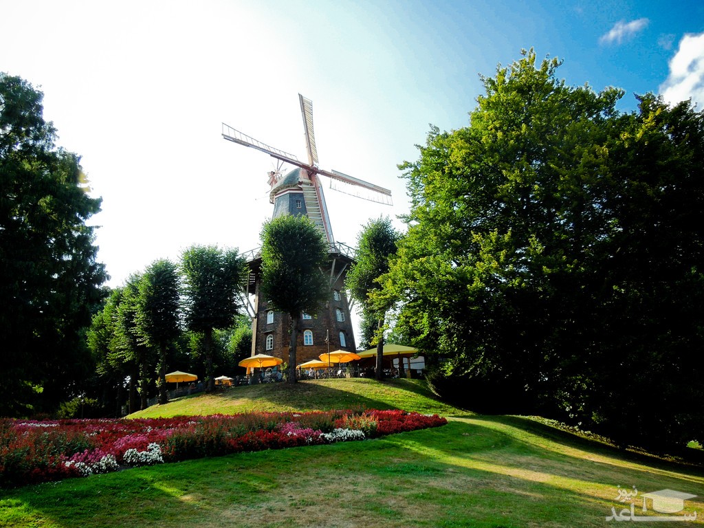 پارک رودندام و آسیاب بادی