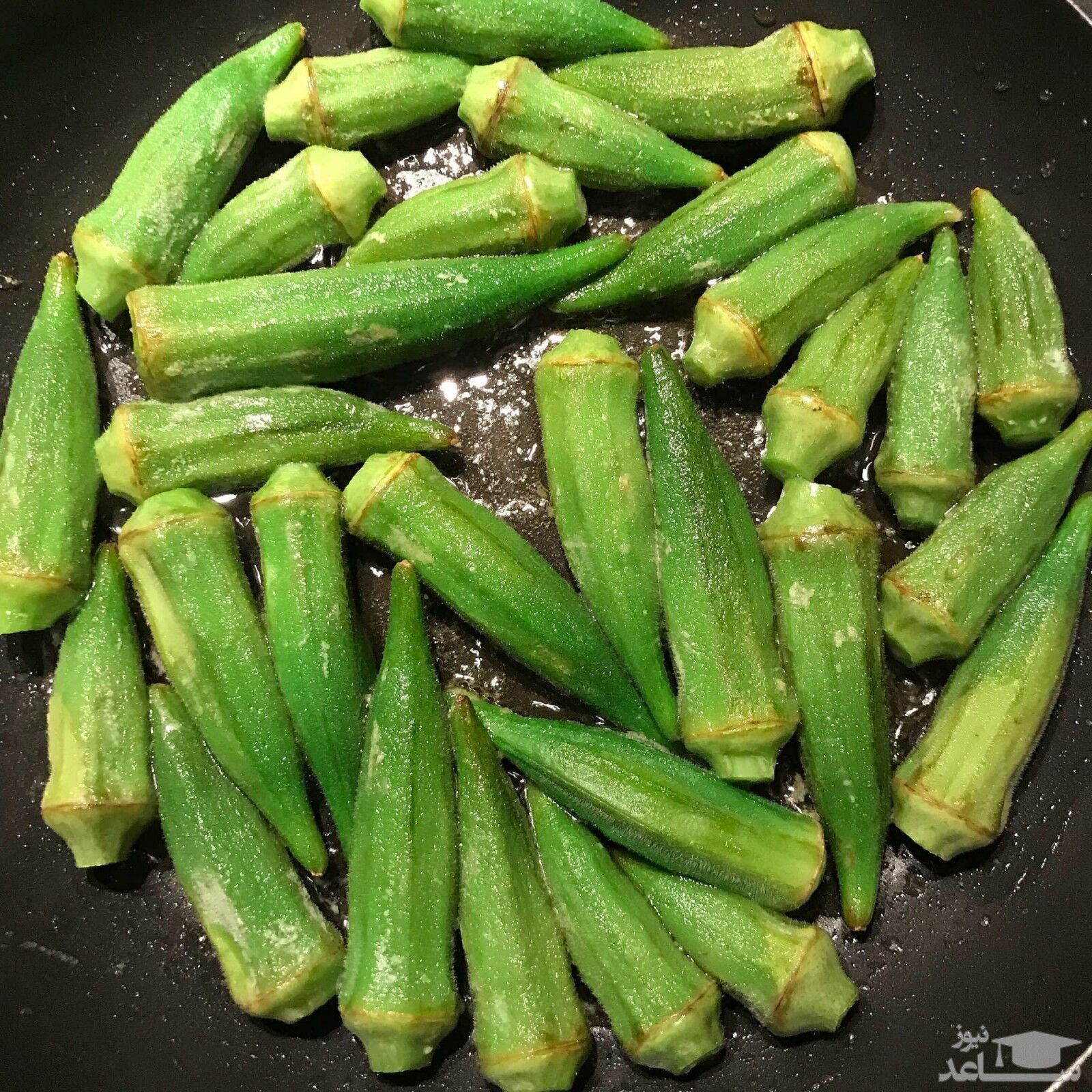 بامیه ی پخته