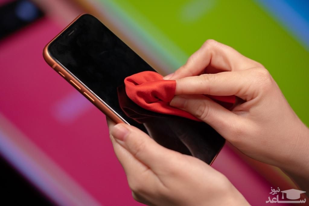 اینفوگرافی؛ نحوه ضدعفونی کردن موبایل