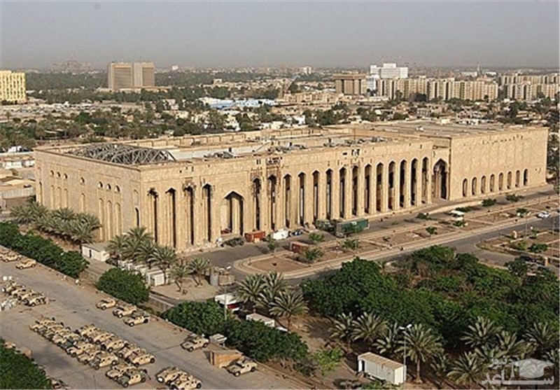 حمله موشکی به سفارت آمریکا در بغداد همزمان با دیدار ترامپ