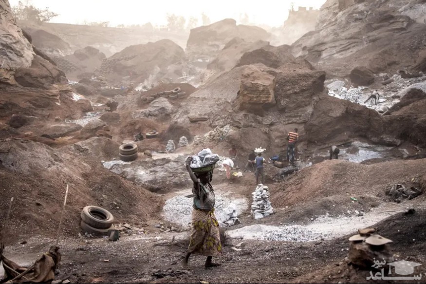 کار در معدن سنگ گرانیت در بورکینافاسو/ خبرگزاری فرانسه