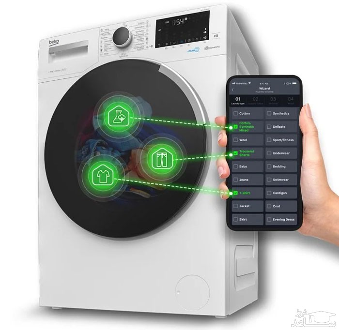 لباسشویی بکو مدل WEX740430S