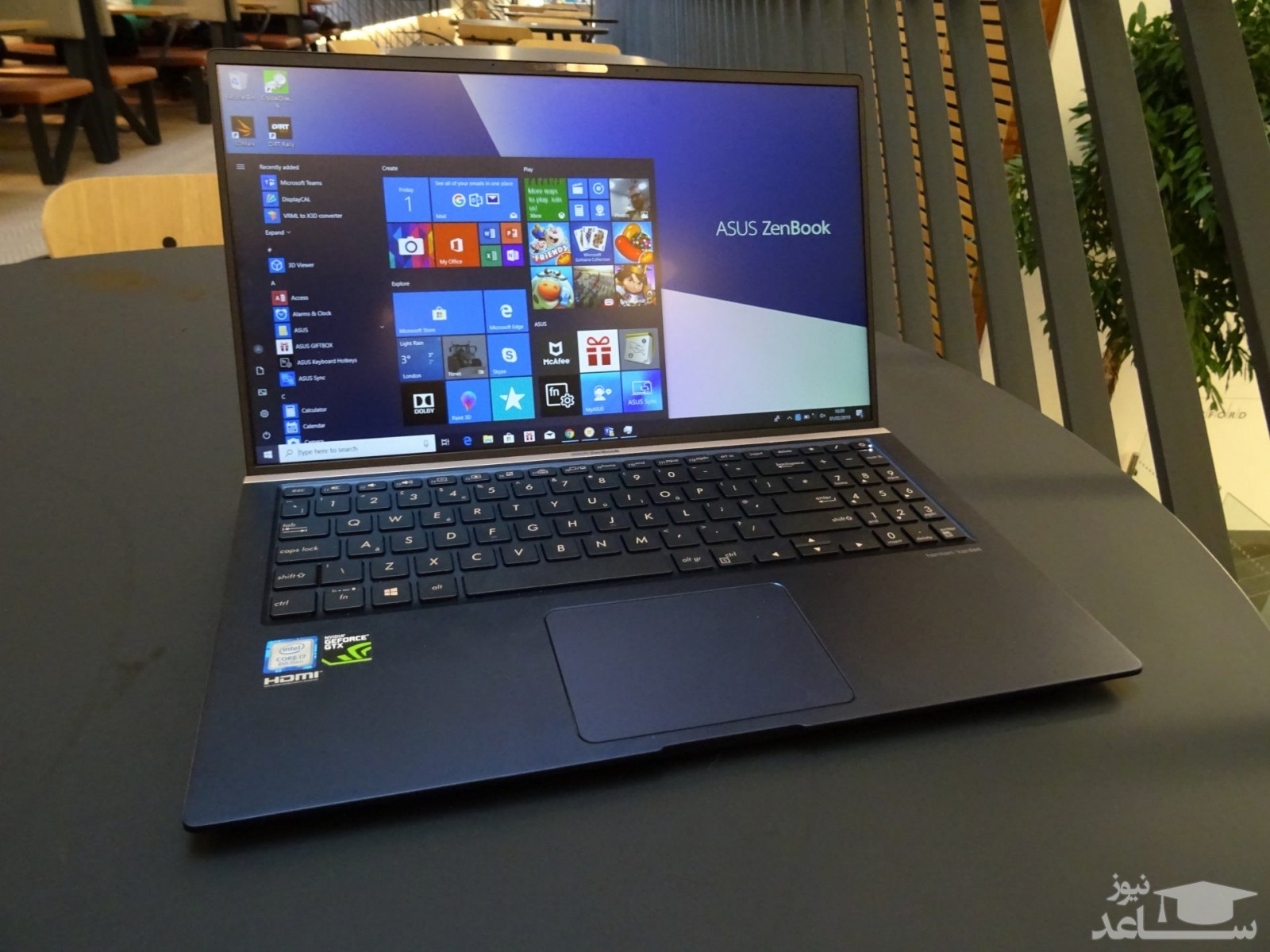 لپ تاپ 15 اینچی ایسوس مدل ZenBook UX533FTC-A8236T