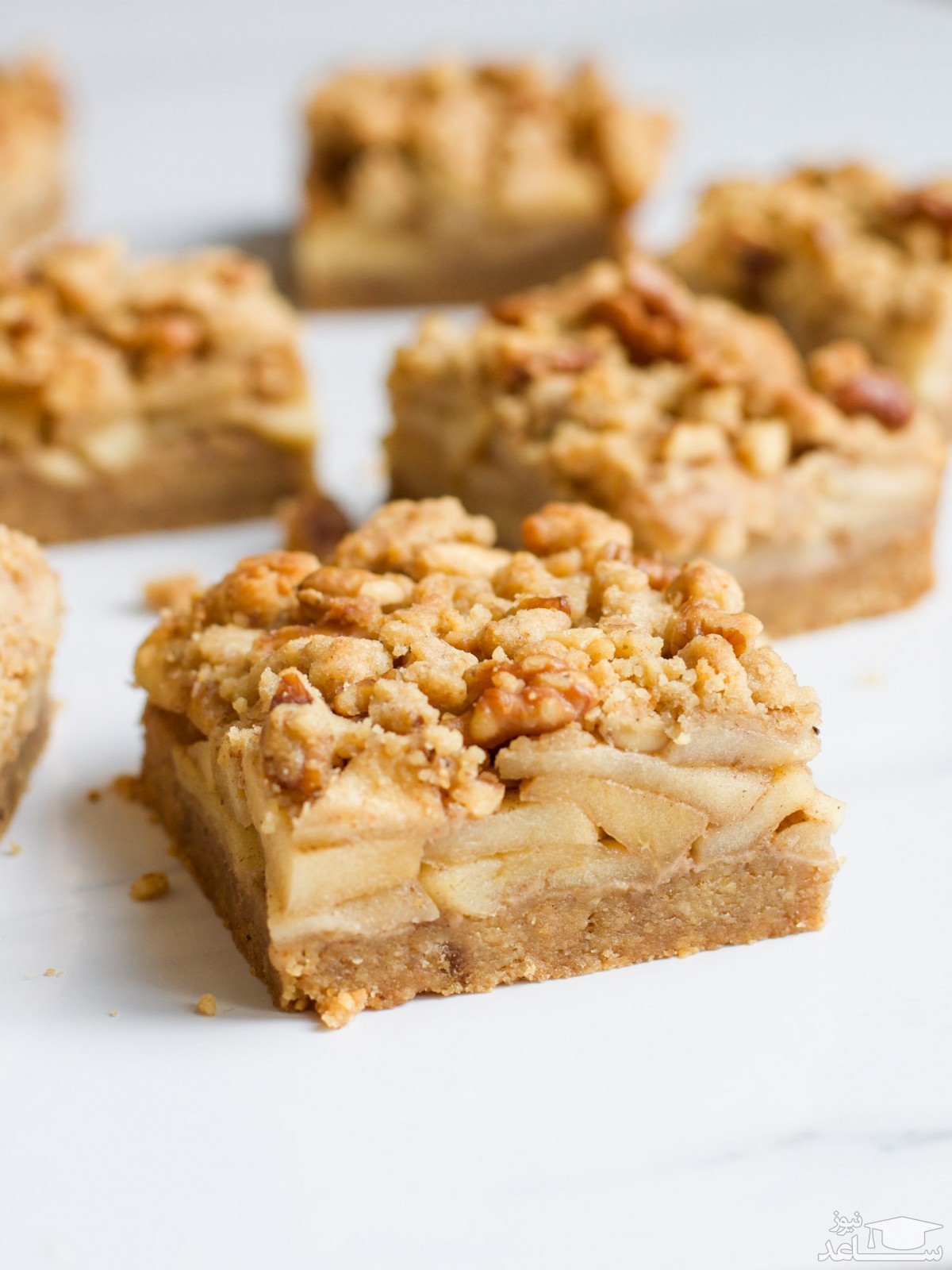 اسلايس شیر عسل و گردو