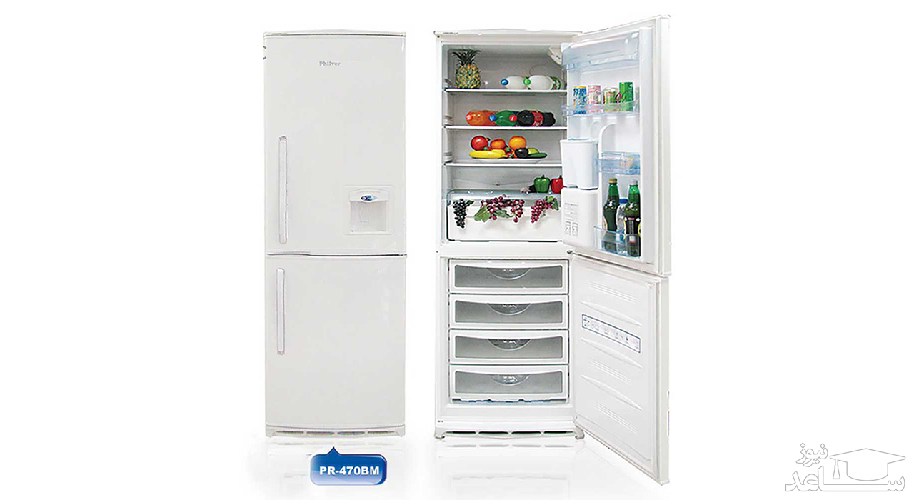 یخچال فریزر فیلور مدل PRN-470BM نوفراست