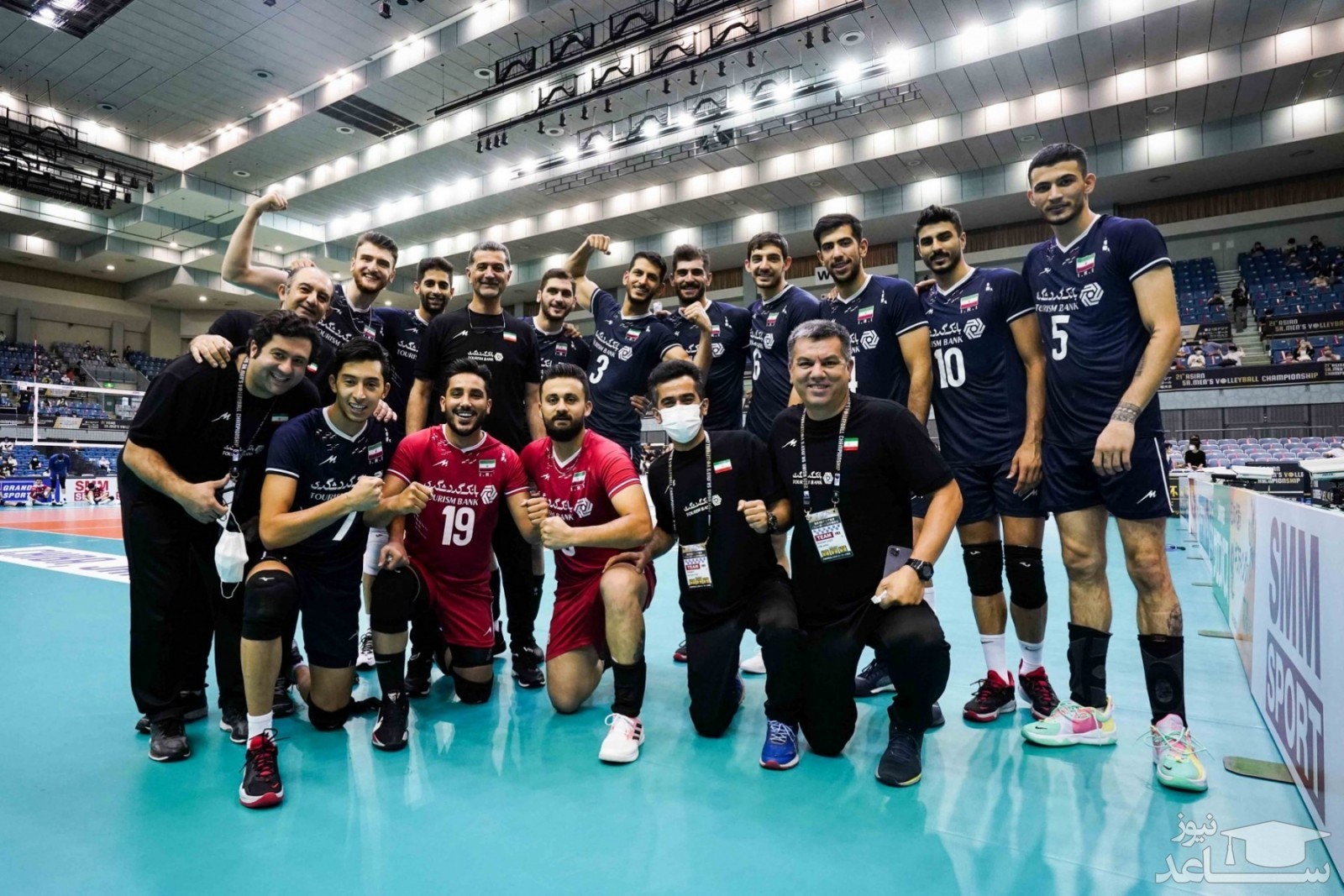 والیبال ایران با شکست ژاپن بر بام آسیا ایستاد