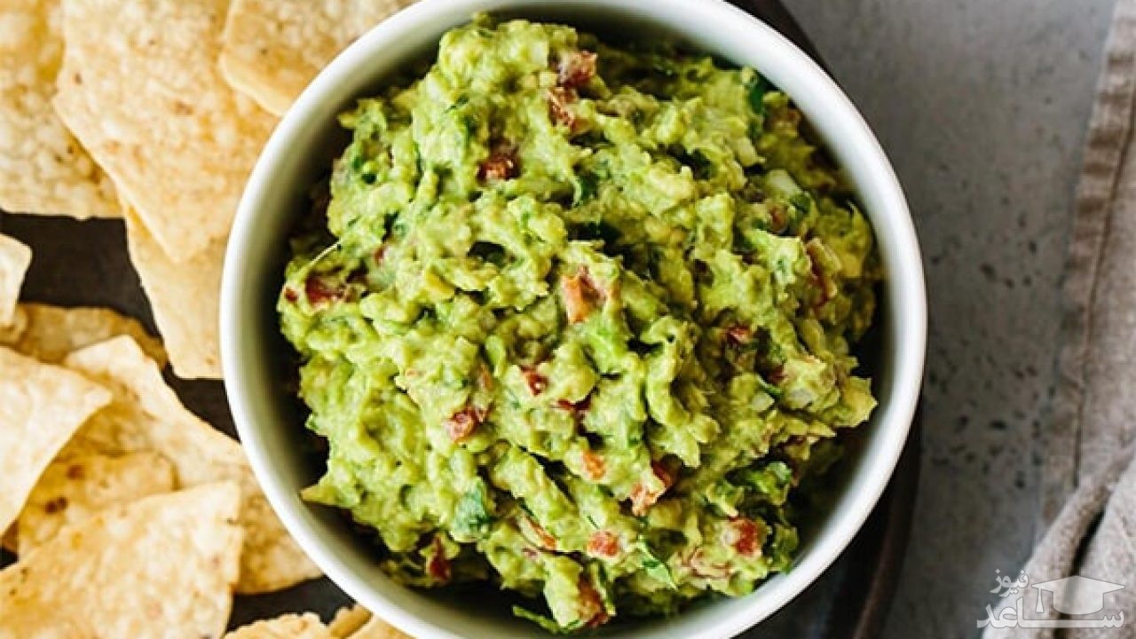 روش تهیه دیپ آووکادو و انار لذیذ
