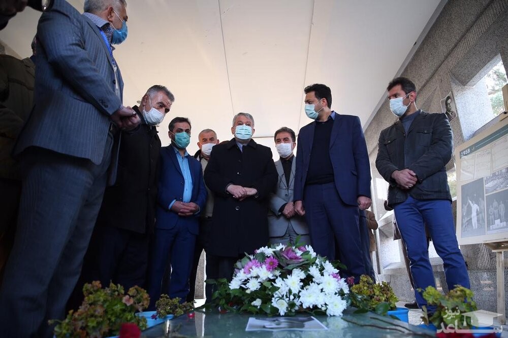 (عکس) مراسم سالگرد جهان پهلوان تختی با حضور مسئولان ورزش