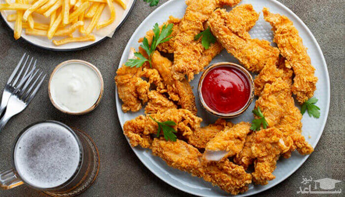 طرز تهیه استریپس سیب زمینی لذیذ