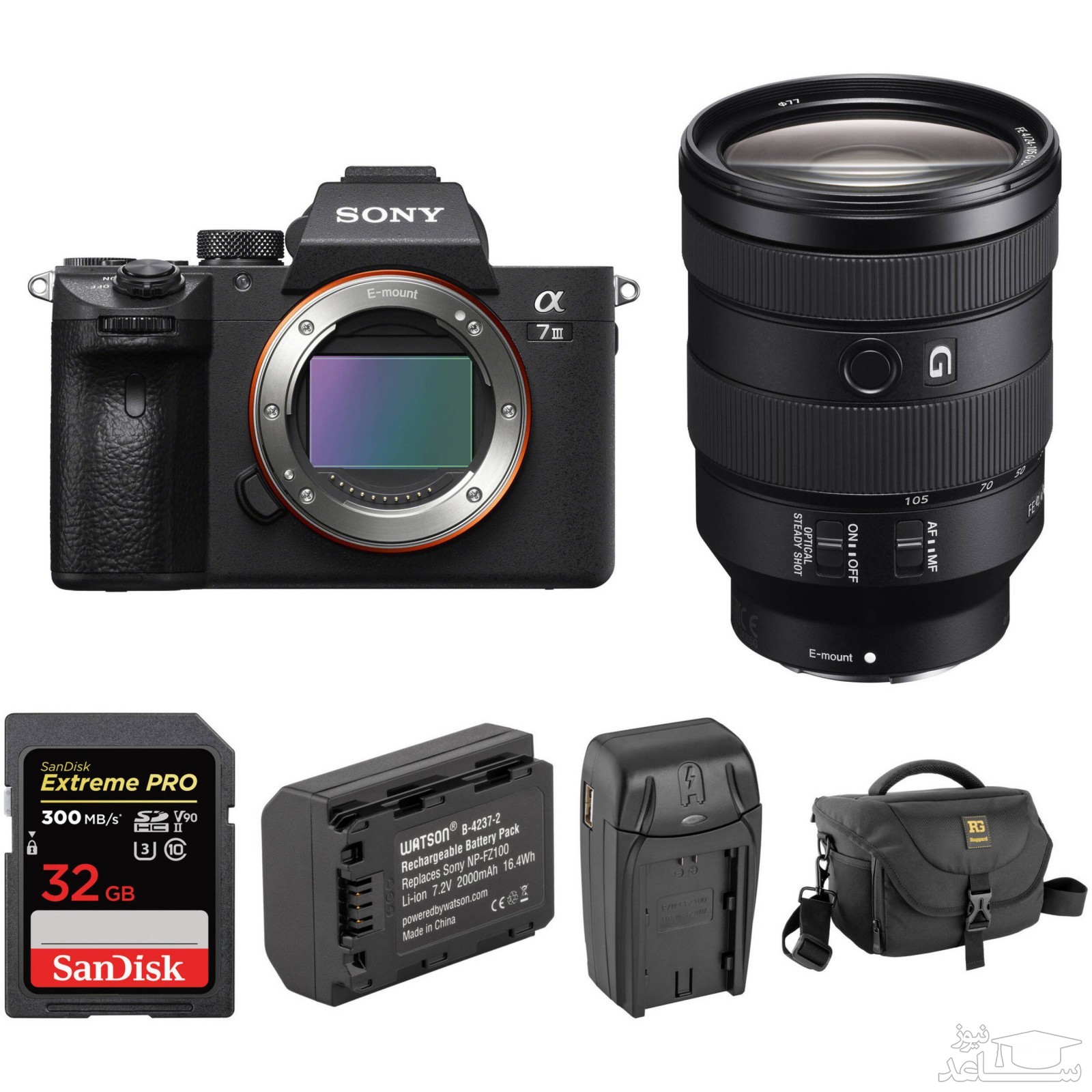 دوربین دیجیتال بدون آینه سونی مدل A7 III بدون لنز