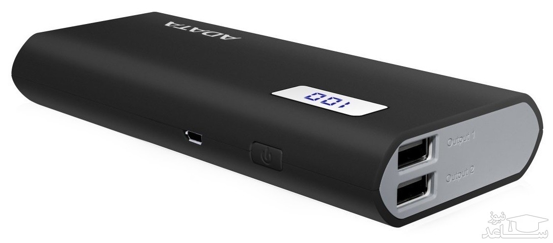 شارژر همراه ای دیتا مدل P12500D ظرفیت 12500 میلی آمپر ساعت