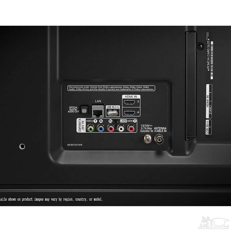 تلویزیون ال ای دی 4K ال جی مدل UP8150 سایز 55 اینچ