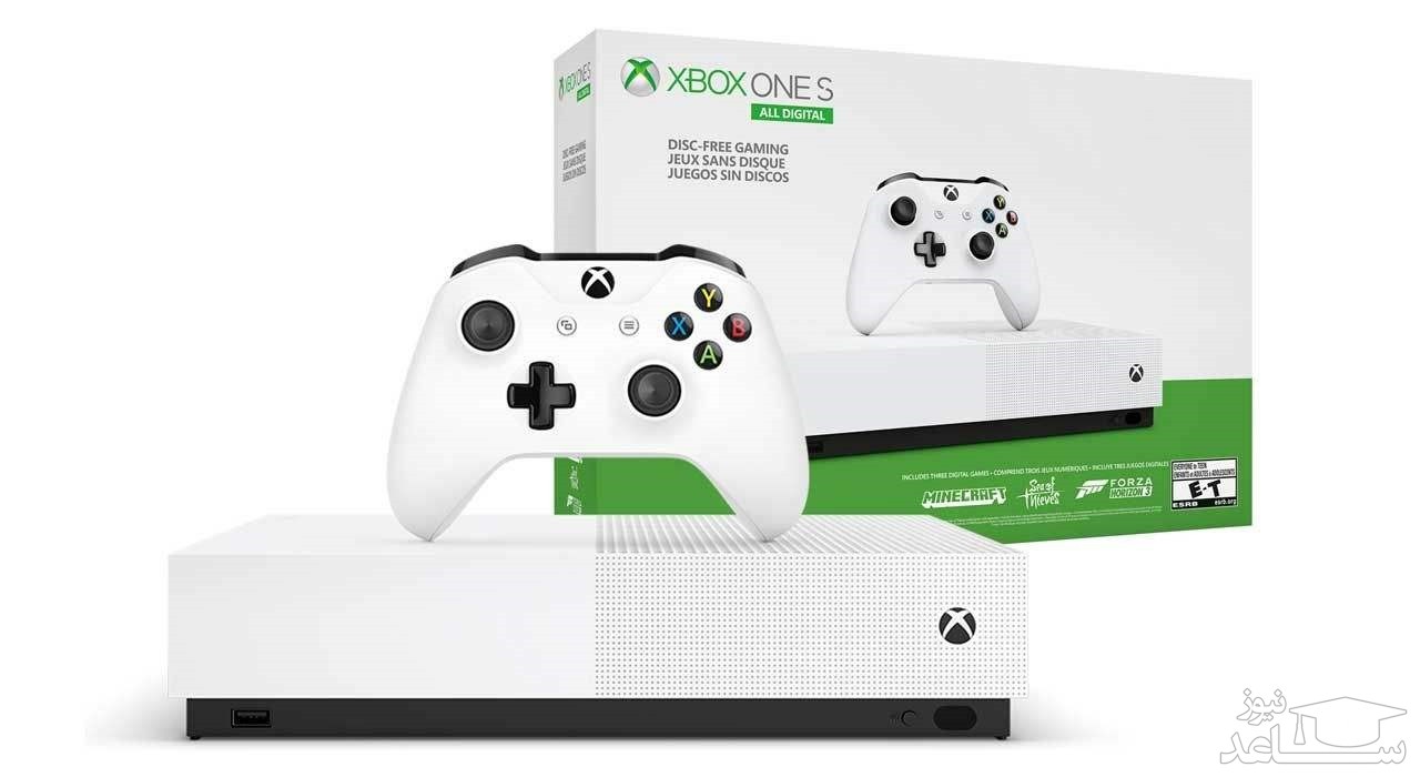 Woord Voetzool Vergelding قیمت کنسول بازی مایکروسافت ایکس باکس وان اس آل دیجیتال ادیشن - Microsoft Xbox  One S All-