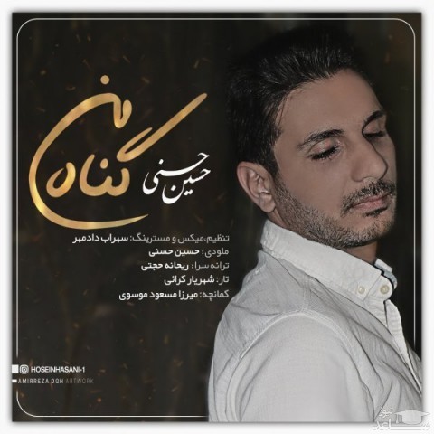 دانلود آهنگ گناه من از حسین حسنی