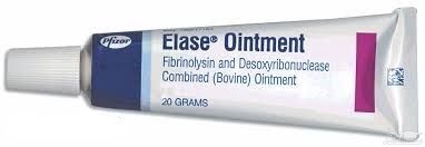 موارد منع مصرف و تداخل دارویی  پماد فیبرینولیزین