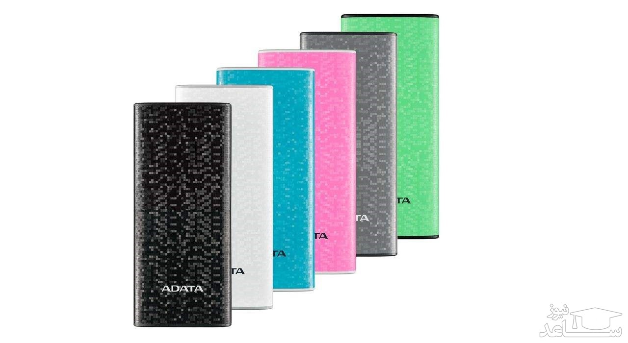 شارژر همراه ای دیتا مدل P10000 ظرفیت 10000 میلی آمپر ساعت