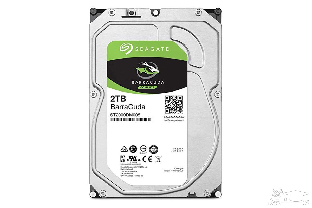 هارددیسک اینترنال سیگیت مدل BarraCuda ST2000DM005 ظرفیت 2 ترابایت