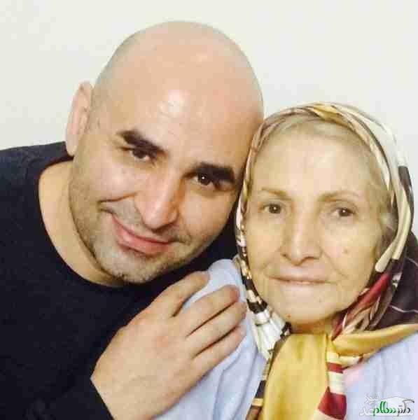 علی مشهدی و مادرش