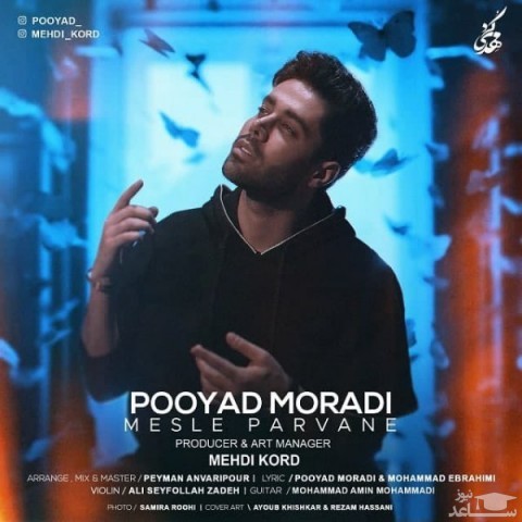 دانلود آهنگ مثل پروانه از پویاد مرادی