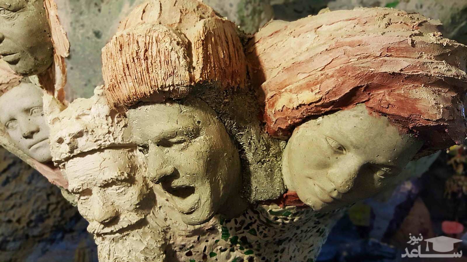 مجسمه های غار موزه وزیری تهران