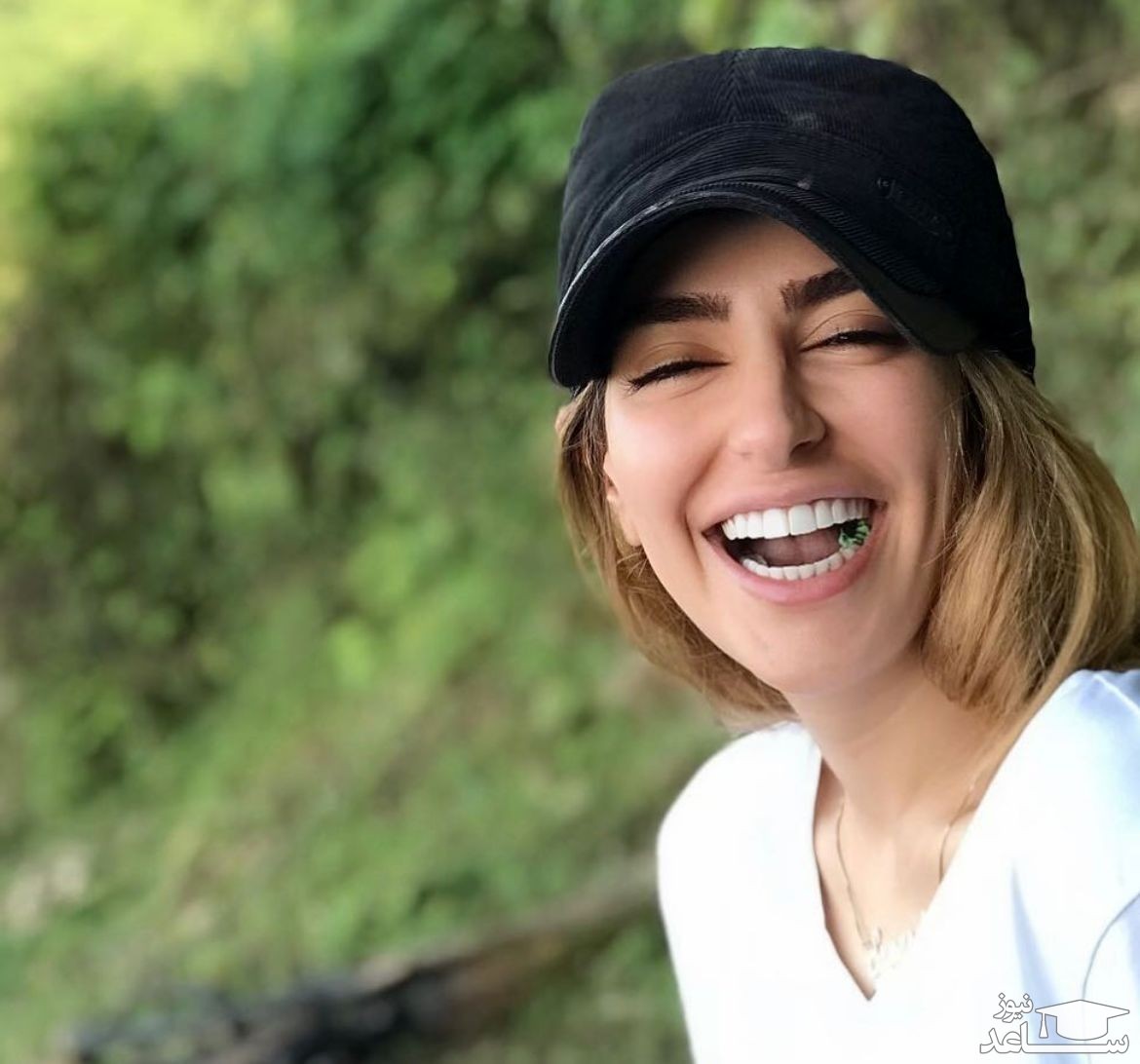 سمانه پاکدل و خواهرزاده هایش در عروسی