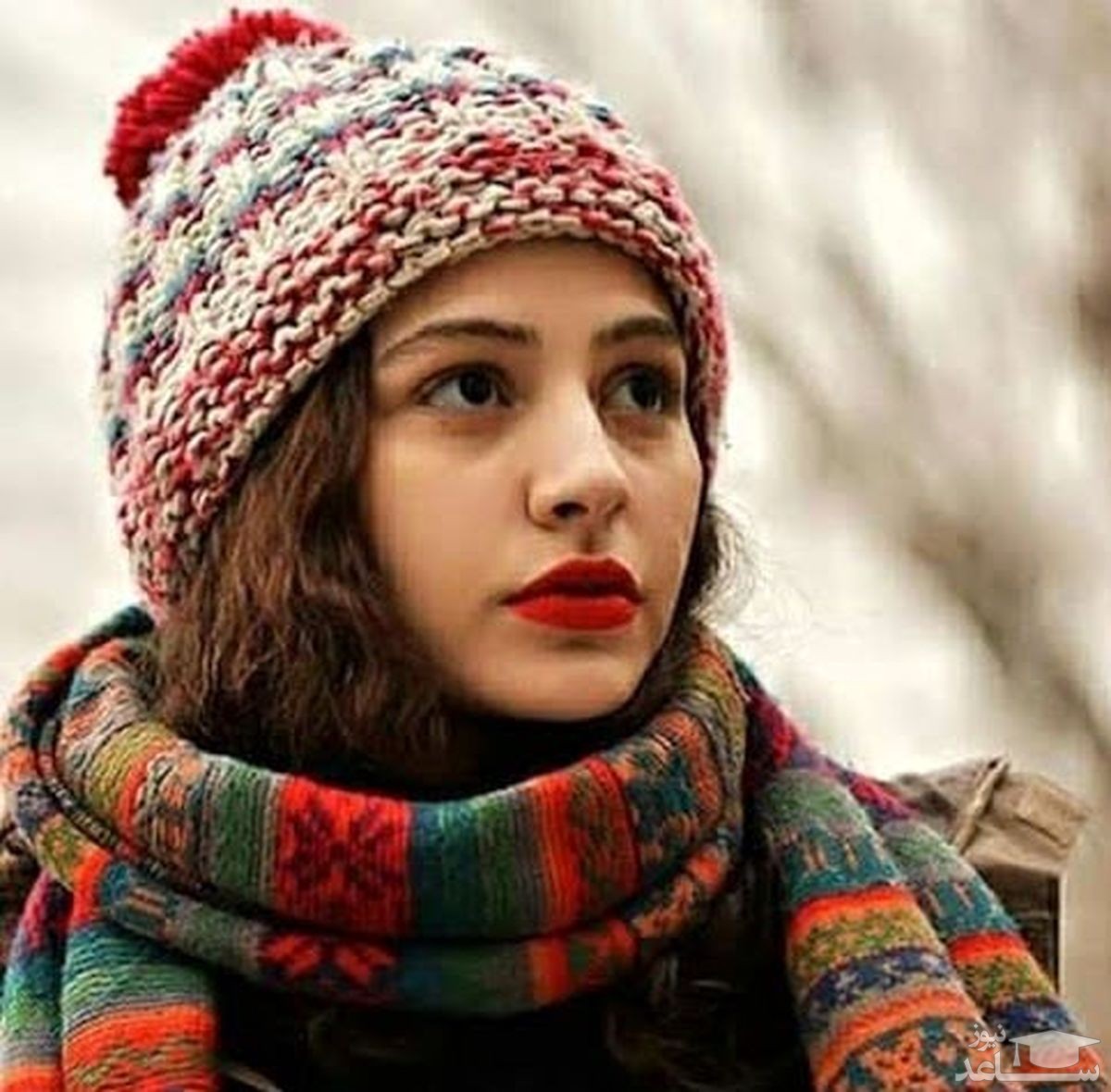 مهتاب ثروتی در اتاق گریم سریال خاتون