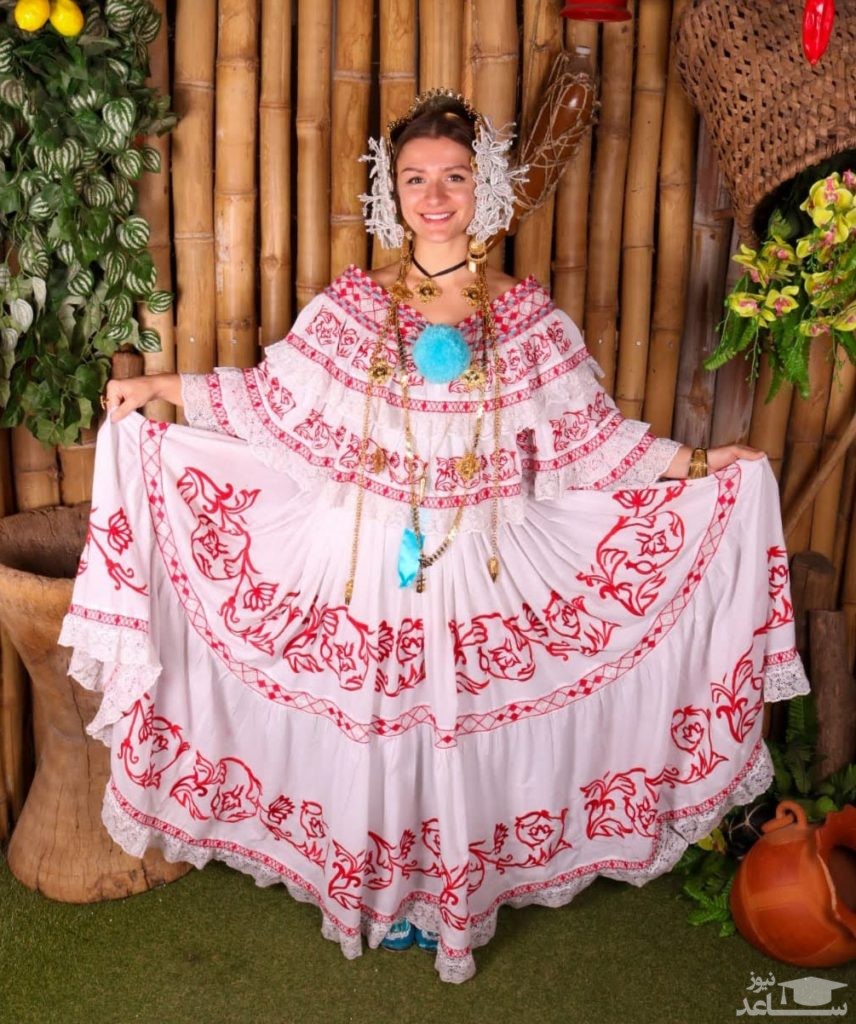 لباس سنتی زنان پاناما