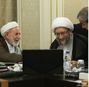 مواجهه آملی لاریجانی و یزدی در شورای نگهبان