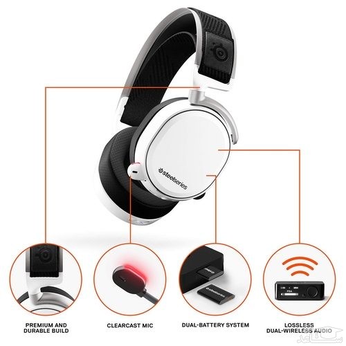 هدفون استیل سریز Arctis پرو