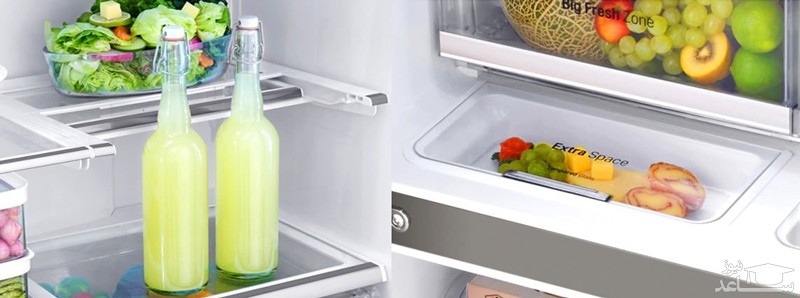 یخچال و فریزر ساید بای ساید دوو مدل DES-2915W