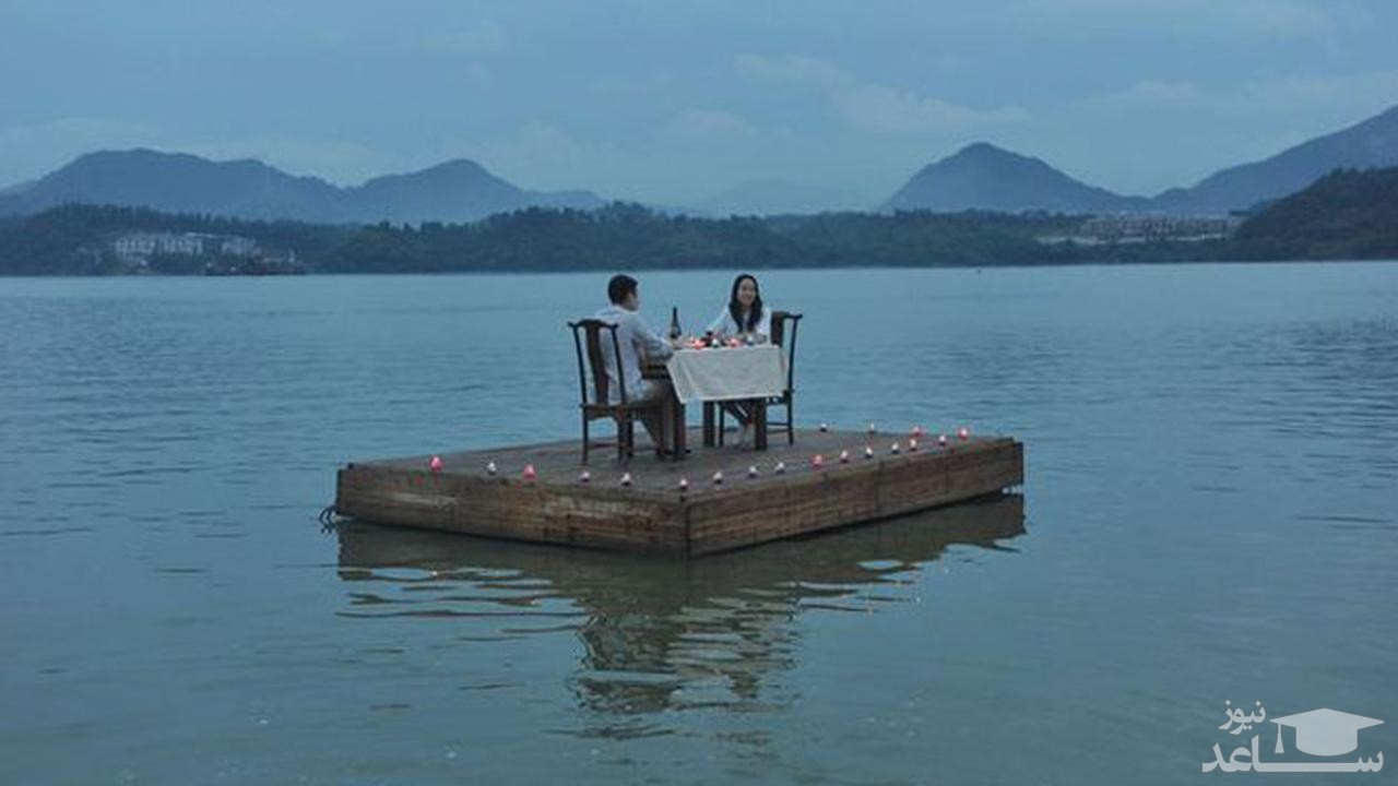 (تصاویر) خلاقیت زیبای یک رستوران برای زوج های عاشق