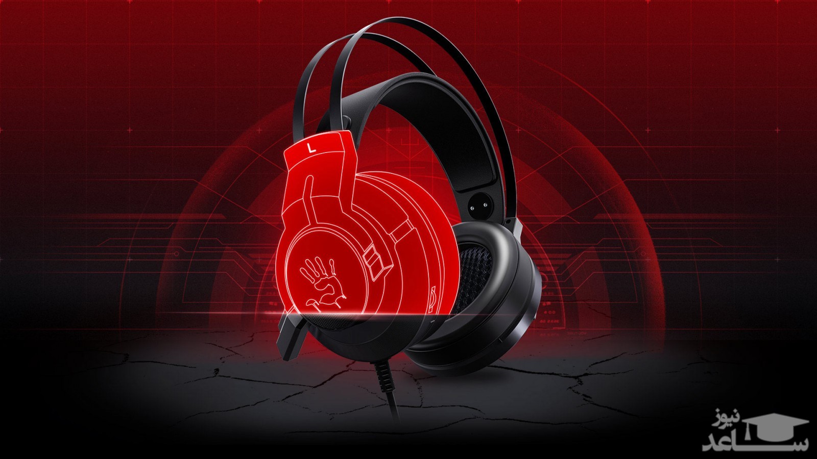 هدست گیمینگ ای فورتک مدل Bloody G437