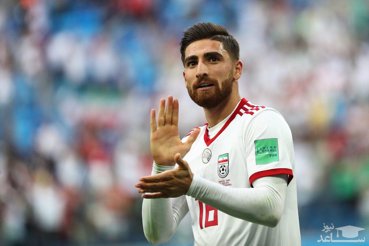 تبریک جنجالی جهانبخش به بازیکن اسرائیلی