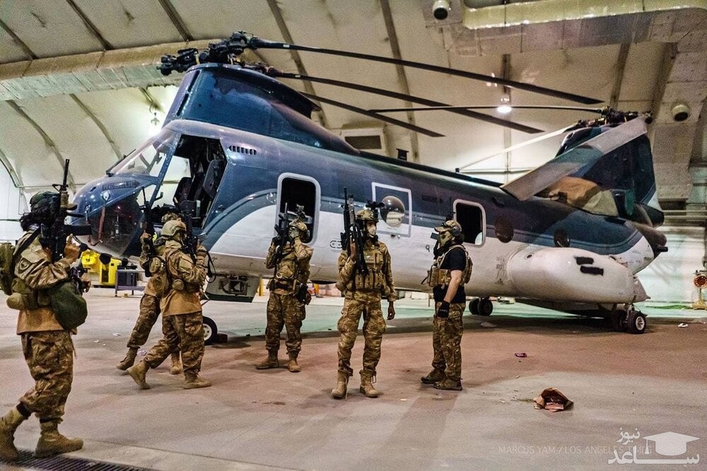 طالبان با لباس سربازان آمریکایی