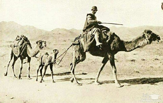 تصویری از جاده اصفهان در زمان قاجار