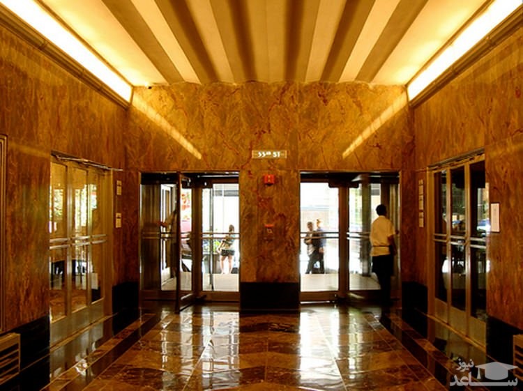 لابی ساختمان کرایسلر 