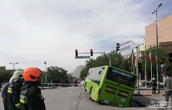 نشست ۳متری زمین در اصفهان