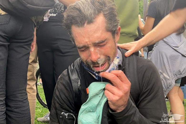 تنش و درگیری بین بی خانمان ها و پلیس شهر تورنتو 