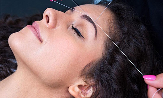 نحوه ی بند انداختن صورت