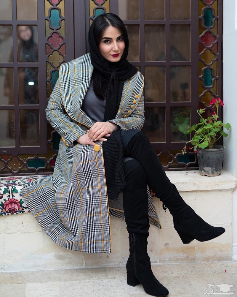 ریلکس کردن سمیرا حسن پور و ستاره پسیانی در پشت صحنه سریال خاتون