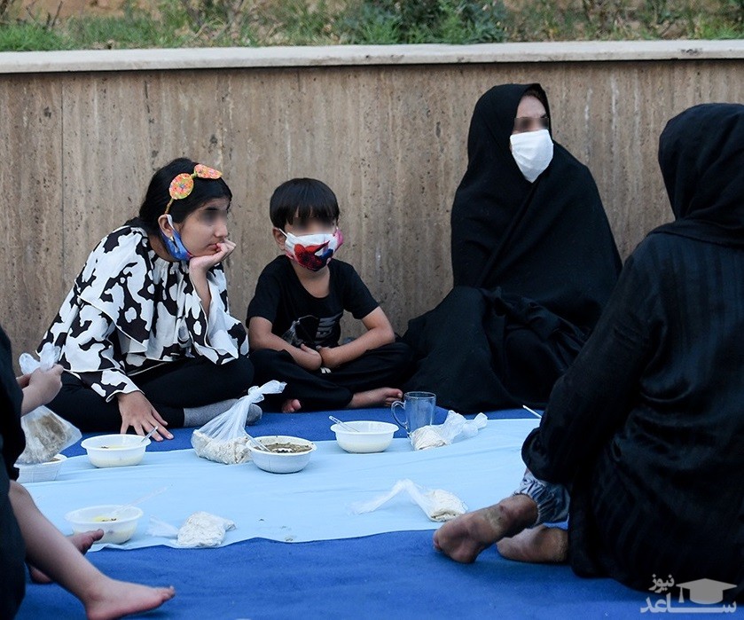 (تصاویر) افطاری مددجویان بهبود یافته از اعتیاد