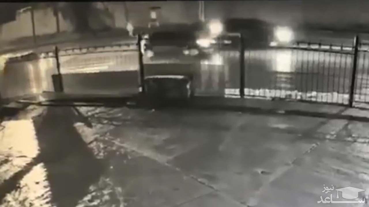 (فیلم) برخورد شدید یک خودرو به کودک ۱۰ ساله