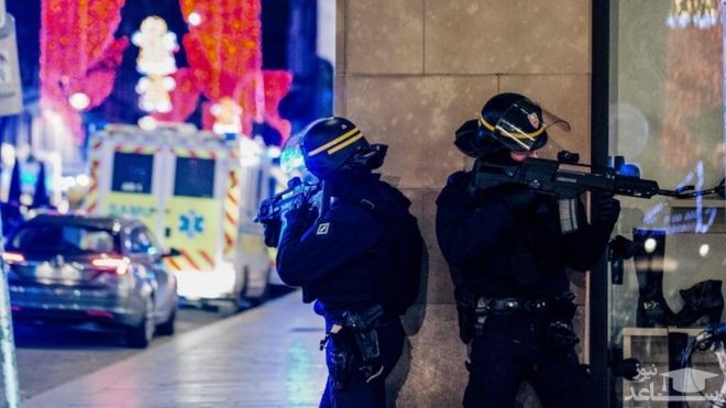 اولین فیلم از حمله تروریستی در استراسبورگ فرانسه