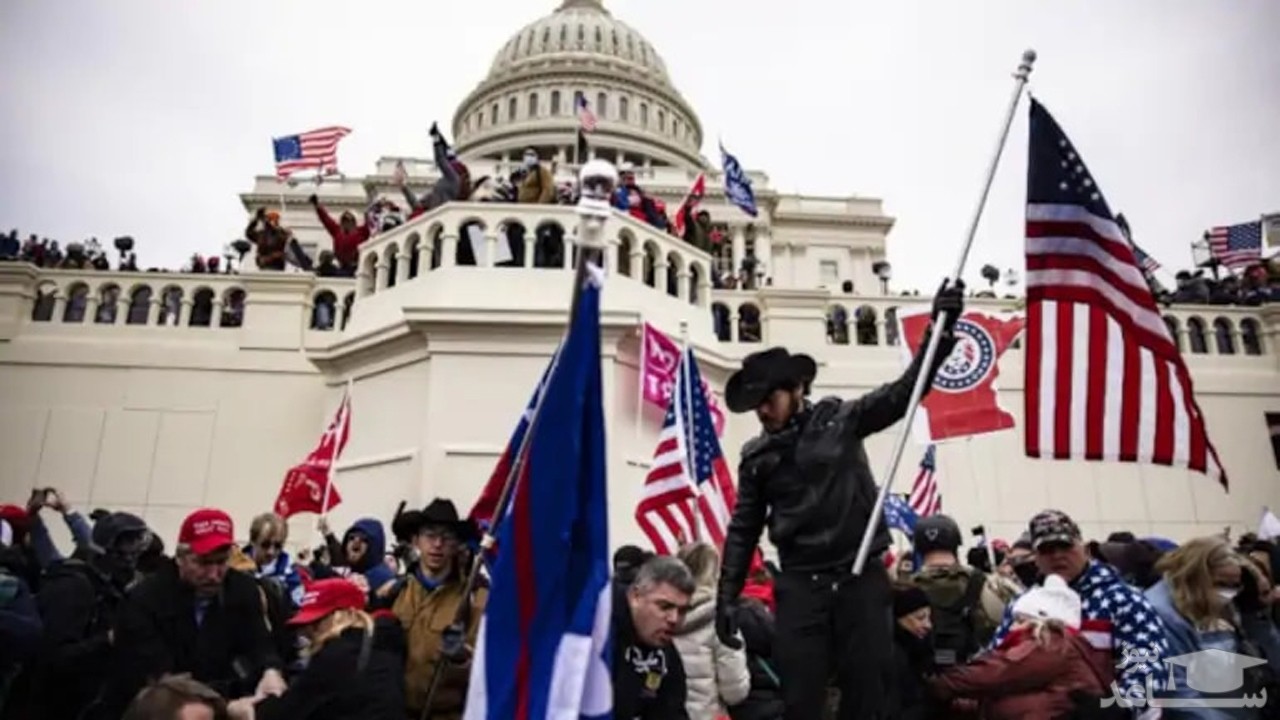 (فیلم) توصیف یکی از هواداران ترامپ از وقایع رخ داده در کنگره